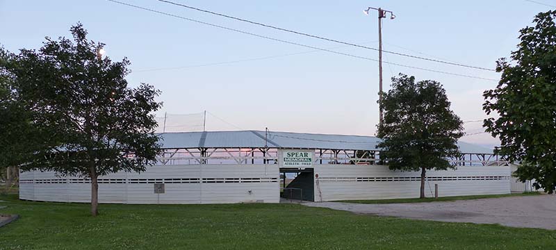 Spear Memorial Athletic Field Grandstand Exterior Scribner NE
